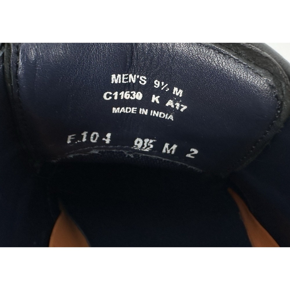 Cole Haan Mens Black Leather Cap Toe Derby Dress Shoes Grand.OS Size 9.5 M - Picture 10 of 11